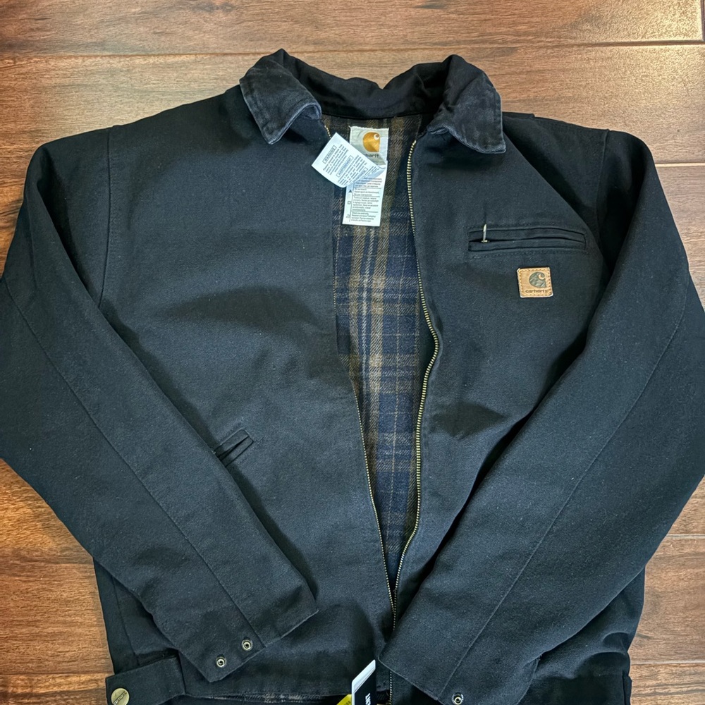 Carhartt Black Military Field Jacket